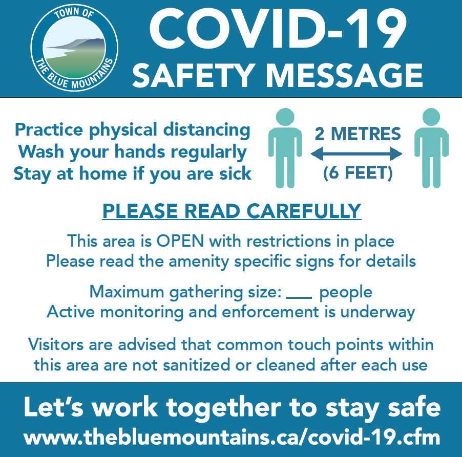 COVID-19 Information Sign