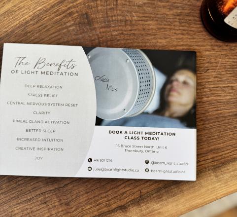 Beam Light Studio Business Card